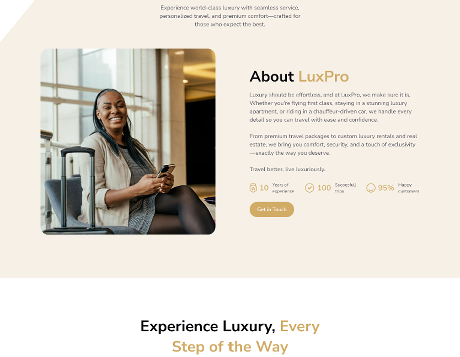 LuxPro VIP — project image 2